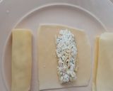 Foto del paso 2 de la receta: Rollitos de queso 🧀 "pseudo canelones" sin masa 🗓