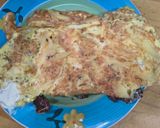 Foto del paso 4 de la receta: Súper Omelette con Papa y Queso 🥔🧀