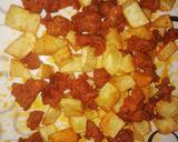 A picture of step 5 of Pork Picadillo with Potatoes.