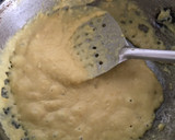 A picture of step 4 of Dates and moong dal halwa.