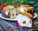 Foto del paso 8 de la receta: Rosca de pascua rellena de ricota y dulce de leche💫