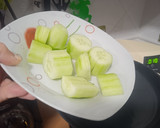 Foto del paso 1 de la receta: Gazpacho de pepinos y espinaca en Thermomix TM21