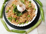 સેઝવાન ફ્રાઇડ રાઈસ (Schezwan Fried rice recipe in Gujarati)