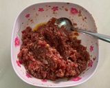 A picture of step 1 of Bò lá lốt (Air Fryer).
