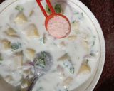 A picture of step 3 of Nepali Chukouni.