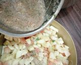 A picture of step 2 of Melon mint infuse fruits salad.