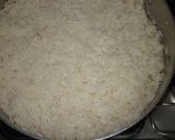 A picture of step 1 of Fried rice, lentils and spinach favourite Easter dish.