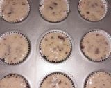 A picture of step 5 of Banana chocolate Muffins.