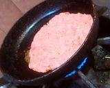A picture of step 1 of Gajer ka pizza.