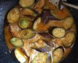 Foto langkah ke 4 dari resep Jambal Asin Terong Kuah Santan Pedas.