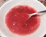 Foto del paso 16 de la receta Sandia rellena de frutas, en salsa de confituras