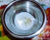 A picture of step 2 of Ice cream Cone and Cone Bhel.