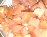 A picture of step 2 of Aloo tamatar.
