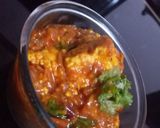 A picture of step 7 of Dhaba style paneer masala.