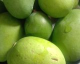 A picture of step 1 of Raw Mango instant Chunda.
