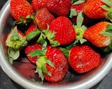 A picture of step 1 of Strawberry Jam.