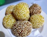 Foto langkah ke 5 dari resep Onde2 isi kacang ijo.