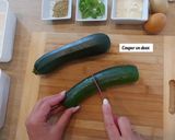 Une image de l'étape 1 de Apéro de courgettes au parmesan.