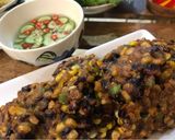 รูปขั้นตอนการทำที่ 5 ของ ทอดมันข้าวโพดหวาน🌽 +ข้าวโพดราชินีทับทิมสยามทอด แป้งน้อย (เจ)