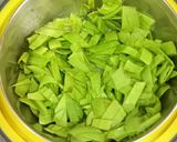 A picture of step 1 of Bottle gourd peels fry.