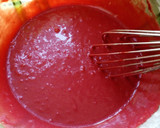 A picture of step 5 of Red velvet sliced cake.