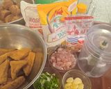 Foto langkah ke 1 dari resep Tahu Bakso Ayam.