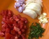 Foto langkah ke 4 dari resep Fuyunghai Daging dan Sayuran.