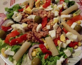 Foto del paso 3 de la receta: Ensalada mixta con espárragos y pimiento