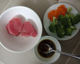 Hình bước làm 1 của món TUNA STEAK (Japanese style)