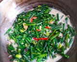 Foto langkah ke 8 dari resep Kangkung Kacang panjang Kuah Santan.