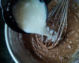A picture of step 7 of Chocolate mocha rosemary cake.