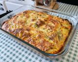 Une image de l'étape 22 de Gratin de Pommes de Terre aux Poireaux et Saumon.
