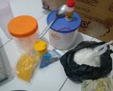 Foto langkah ke 1 dari resep Putu Ayu Kukus Loyang No Mixer.