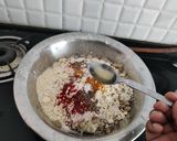 A picture of step 4 of Doodhi Muthiya.