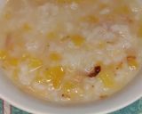 Hình bước làm 5 của món Cháo bí đỏ tôm thịt