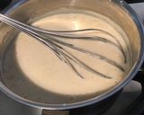 Une image de l'étape 4 de Sauce crémeuse au bouillon de crevettes et cresson.