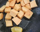 A picture of step 1 of Oler Dalna - Yam Curry - Suran Gravy Sabzi - (Bengali Style).