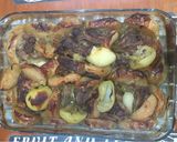 Pulykacombfilé hagymával és almával 🦃🍎 recept fázis 3 fotója