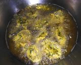 A picture of step 3 of Alu palak pakore (Ramadan iftar).