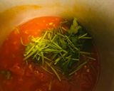 A picture of step 2 of Tomato soup.