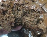 A picture of step 4 of Keto Friendly Pecan Brownies.