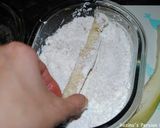 A picture of step 5 of Deep fried eggplants (Aubergine).