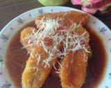 Foto langkah ke 5 dari resep Pisang pasir saos karamel susu.