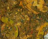 A picture of step 7 of Chicken Palak.