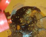 A picture of step 2 of Chicken Frankie Roll.