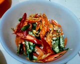 Foto langkah ke 2 dari resep Labu Siam, Tongkol, dan Tahu Masak Santan.