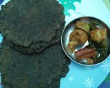 A picture of step 6 of Ragi theple.