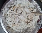 A picture of step 2 of Sourdough Rye Flatbread.