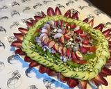 Une image de l'étape 17 de Salade composée multicolore (céleri,tomates,courgette,oignon,radis,concombre,champignons,endives).