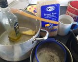 A picture of step 1 of Brown rice sweet vermicelli.